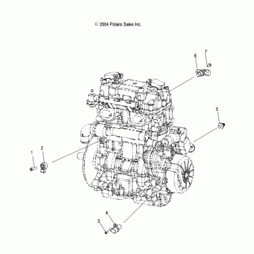 SENSORS - W045304CA/IA/CB/IB/CC/IC (4990559055D10)
