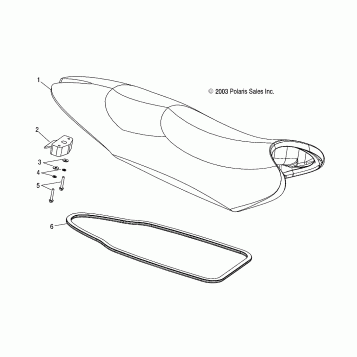 SEAT - W045305CA/IA/CB/IB/IE/CC/IC/CD/ID/IF (4990579057A07)