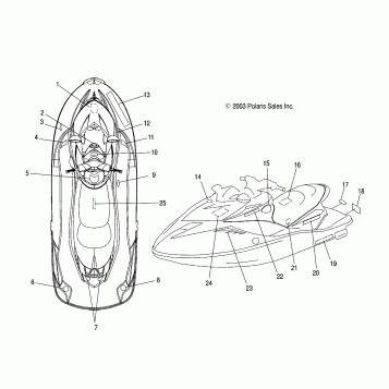 DECALS - W045305CA/IA/CB/IB/IE/CC/IC/CD/ID/IF (4990579057B08)
