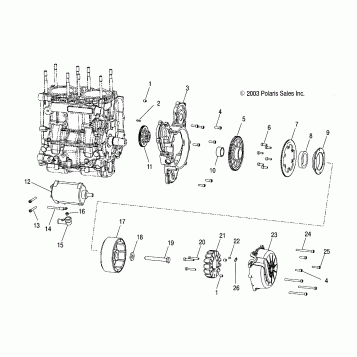 MAGNETO - W045305CA/IA/CB/IB/IE/CC/IC/CD/ID/IF (4990579057C01)