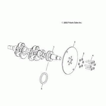 FLYWHEEL - W045305CA/IA/CB/IB/IE/CC/IC/CD/ID/IF (4990579057C02)