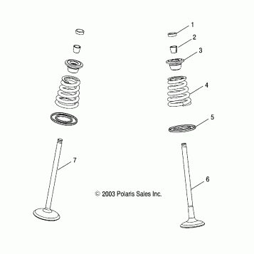 VALVES - W045305CA/IA/CB/IB/IE/CC/IC/CD/ID/IF (4990579057C03)