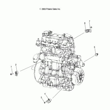 SENSORS - W045305CA/IA/CB/IB/IE/CC/IC/CD/ID/IF (4990579057D10)
