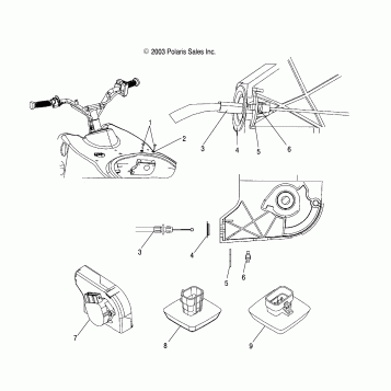 PPU ASM. - W045305CA/IA/CB/IB/IE/CC/IC/CD/ID/IF (4990579057D13)