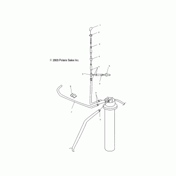 FUEL SYSTEM VENTING - W045402DA (4990599059A07)