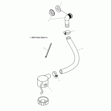 BILGE PUMP - W045402DA (4990599059B03)