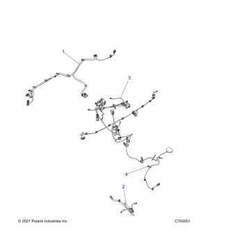 ELECTRICAL, WIRE HARNESS, PERIPHERAL - Z22MAC92AS/BS (C703051)