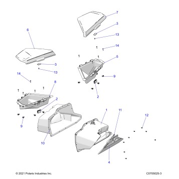 BODY, DASH STORAGE - Z26NMX99A4/A6 (C0705025-3)