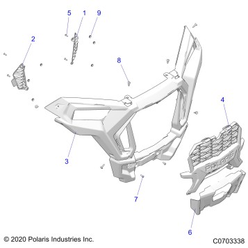 BODY, FRONT BUMPER - Z22NAR99AF/BF (C0703338)