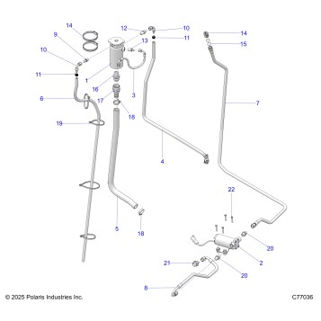 ENGINE, COOLING, SURGE TANK AND TRANS PUMP - Z26RRL2KAL (C77036)