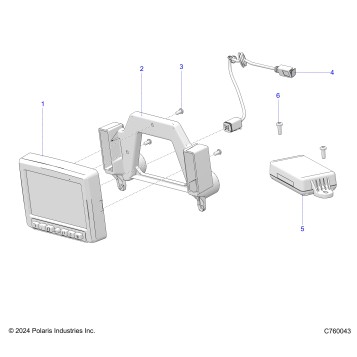 ELECTRICAL, RIDE COMMAND - Z25XPD92A/92B (C750043)