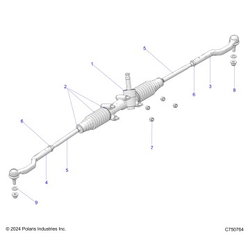 STEERING, GEAR BOX - Z23R4D92AK/AS/BK/BS (C750764)