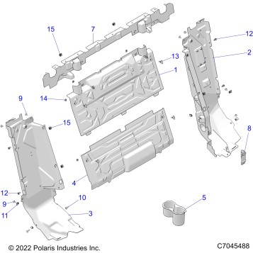BODY, REAR CLOSEOFF - Z22MAU92AP/BP (C7045488)