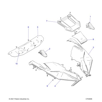 BODY, HOOD AND FRONT FENDERS - Z23GAD92A/92B (C703006)