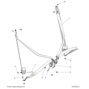 BODY, SEAT BELT MOUNTING - Z24NEE99A2/B2 (C0703972-3)