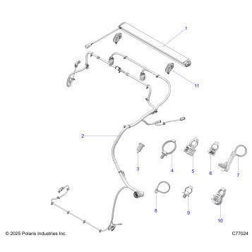ELECTRICAL, REAR HARNESS AND LIGHTING - Z26RRL2KAL (C77024)