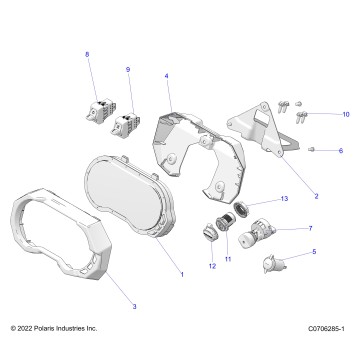 ELECTRICAL, DASH INSTRUMENTS AND CONTROLS - Z23RAB92A/92B (C0706285-1)