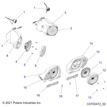 ELECTRICAL, AUDIO, SPEAKERS -  Z23RML2KAJ/BJ/AK/BK  (C0703472_02)