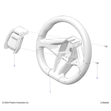 STEERING, WHEEL - Z25X4B92AP/BP (C760049)