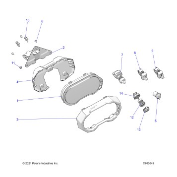 ELECTRICAL, DASH INSTRUMENTS AND CONTROLS - Z22M4E92AD/AG/AJ/BD/BG/BJ (C703049)