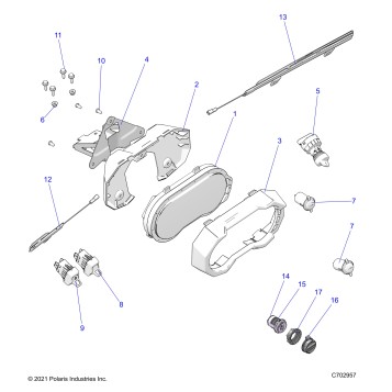 ELECTRICAL, DASH INSTRUMENTS AND CONTROLS - Z23G4C92AL/BL (C702957)