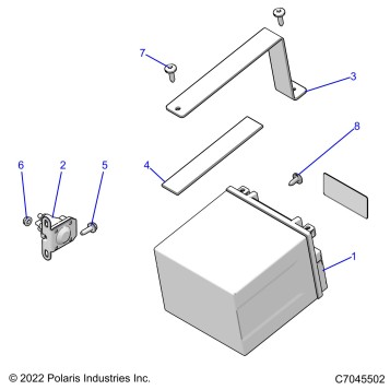 ELECTRICAL, BATTERY - Z23RAB92A/92B (C7045502)