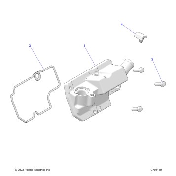 ENGINE, BREATHER - Z26ASF99A6 (C703189)