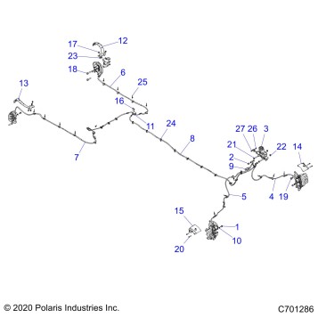 BRAKES, BRAKE LINES AND MASTER CYLINDER - Z23RAD92AK/BK/AS/BS (C701286)