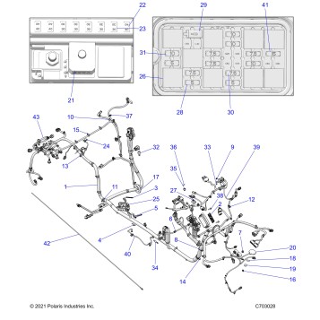 ELECTRICAL, WIRE HARNESS, CHASSIS, ULTIMATE LE - Z22MAU92AP/BP (C0705753)