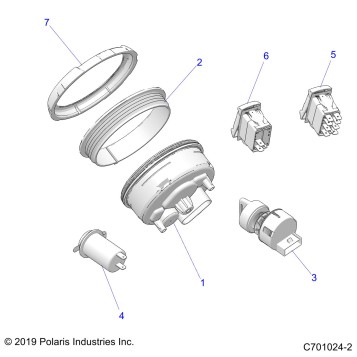 ELECTRICAL, DASH INSTRUMENTS AND CONTROLS - Z20ASE99AH/LH/BH (C701024-2)