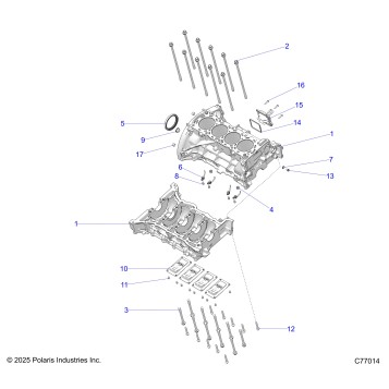 ENGINE, CYLINDER BLOCK - Z26RRL2KAL (C77014)