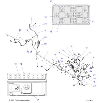 ELECTRICAL, WIRE HARNESS, CHASSIS, PREMIUM - Z24RMD2KAH/AL/BH/BL (C703403)