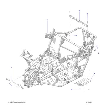 CHASSIS, FRAME - Z26HCA18A4/A7/B4/B7 (C102802)