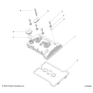 ENGINE, VALVE COVER - Z25XPD92A/92B (C750282)