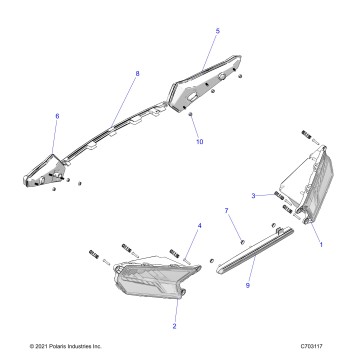 ELECTRICAL, HEADLIGHTS AND TAILLIGHTS - Z24NEE99A2/B2 (C703117)