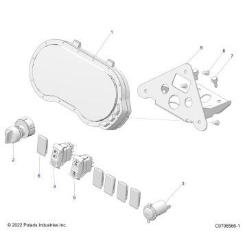 ELECTRICAL, DASH INSTRUMENTS AND CONTROLS - Z23NAV99A/99B (C0706566-1)