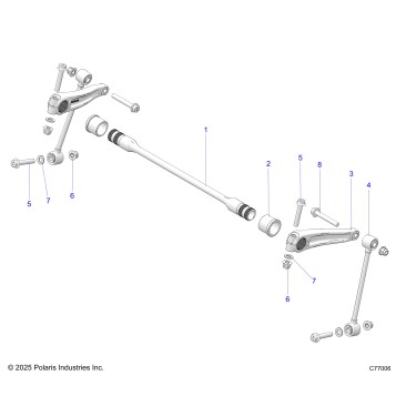 SUSPENSION, FRONT STABILIZER BAR - Z26RRL2KAL (C77006)