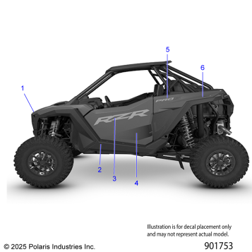 BODY, DECALS GRAPHICS - Z26SPD92AN/BN (901753)