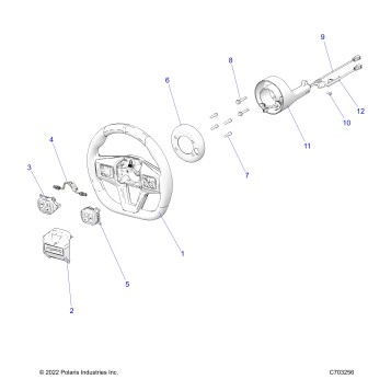 STEERING, WHEEL - Z23RGD2KAJ/AK/BJ/BK (C703256)