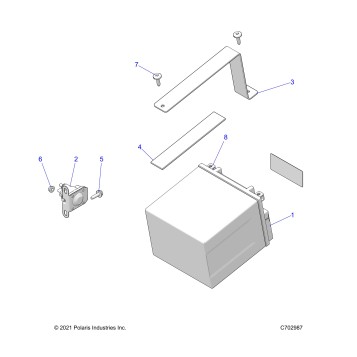 ELECTRICAL, BATTERY - Z23G4C92AL/BL (C702987)