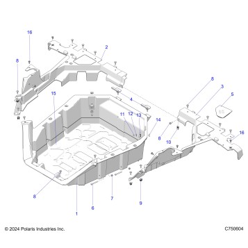 BODY, CARGO BOX - Z26RPK2KAR/BR/AV/BV/AC/BC/AJ/BJ (C750604)