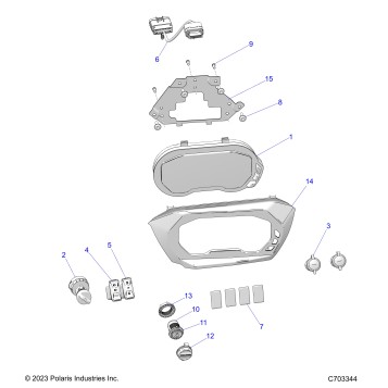 ELECTRICAL, DASH INSTRUMENTS AND CONTROLS - Z25NEE99A4/B4/A5/B5 (C703115)