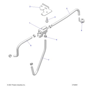 ENGINE, TURBO BOOST VALVE - Z23G4C92AL/BL (C702951)
