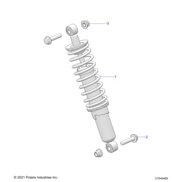 SUSPENSION, SHOCK, FRONT - Z26HCA18A4/A7/B4/B7 (C7045485)