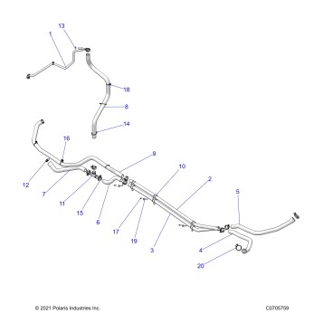 ENGINE, COOLING ROUTING ENGINE - Z22M4D92AJ/AK/BJ/BK (C0705759)