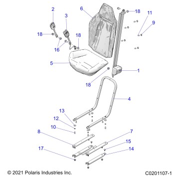 BODY, SEAT, MOUNTING and BELTS - BODY, ROCKERS - Z26HCA18A4/A7/B4/B7 (C0201107-1)