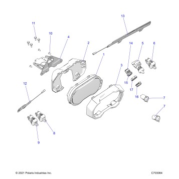 ELECTRICAL, DASH INSTRUMENTS AND CONTROLS -  Z23RMK2KAJ/BJ (C703064)
