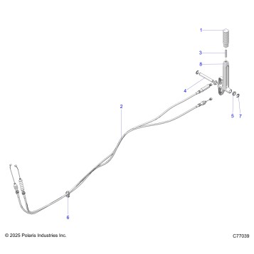 DRIVE TRAIN, GEAR SELECTOR - Z26RRL2KAL(C77039)