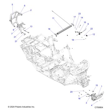 ACCESSORY, BUMPERS AND ROCKERS - Z25RPP2KAE/BE (C750799)