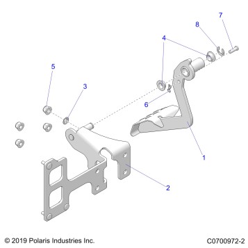 BRAKES, PEDAL AND MASTER CYLINDER - Z20ASE99AH/LH/BH (C0700972-2)